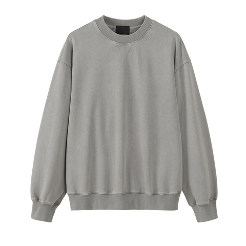 Leather Patch Sweater