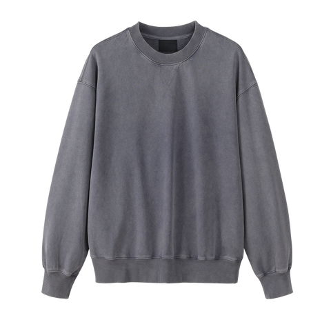 Leather Patch Sweater
