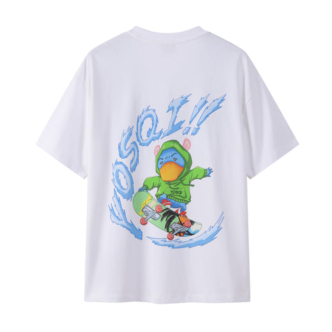 'Skating Mascot' Tee
