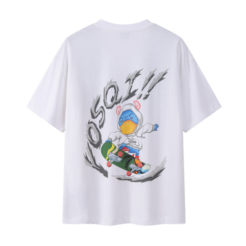 'Skating Mascot' Tee