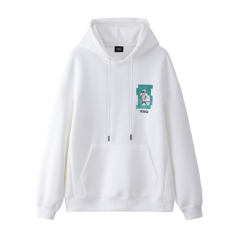 Arabian Art Collection Green Carpet Oversized Hoodie