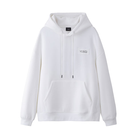 Metallic Embossed Patch Hoodie