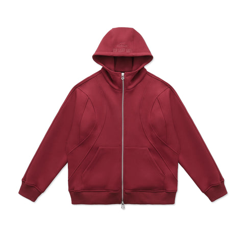 Slogan Zip Hoodie