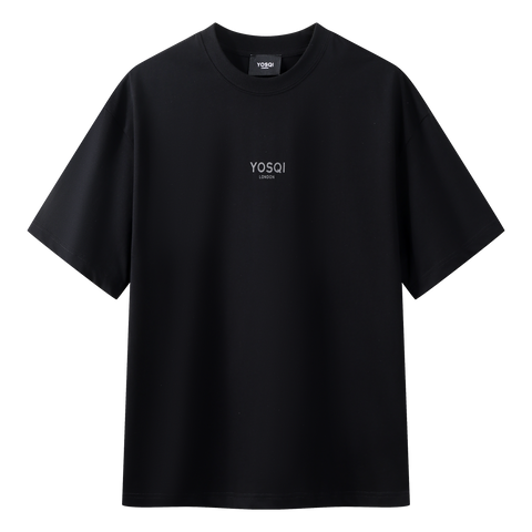 Mayfair Tee (Black / Grey Rock Print)