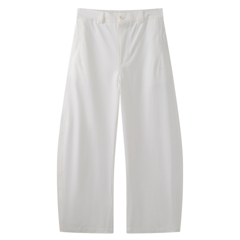 Curve-Leg Tailored Trousers