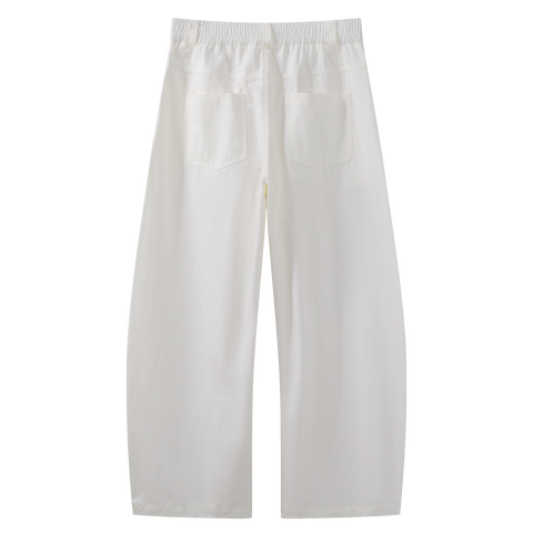 Curve-Leg Tailored Trousers