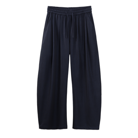 Wide Leg Script Logo Pants