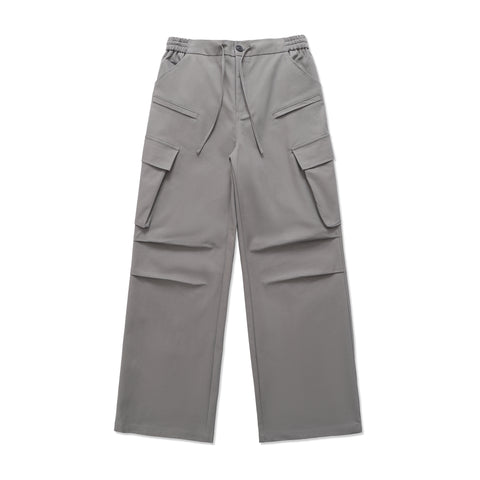 Knee Pleat Cargo Pants