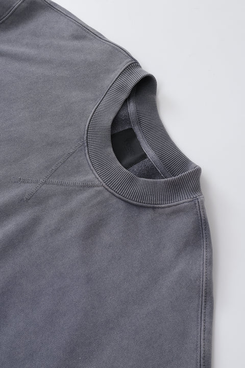 Leather Patch Sweater