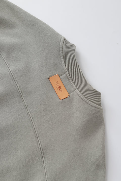 Leather Patch Sweater