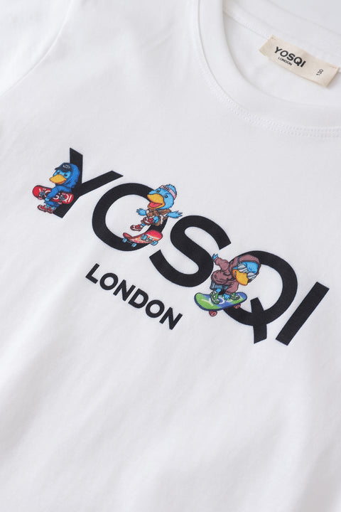 Kids 3-Mascots Tee