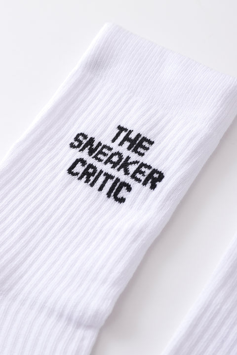 Yosqi X The Sneaker Critic Socks (White) (3 Pack)