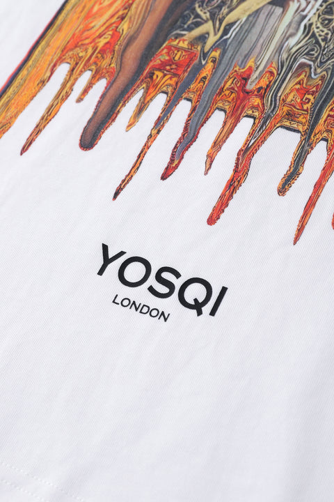 Orange Melting Carpet Tee