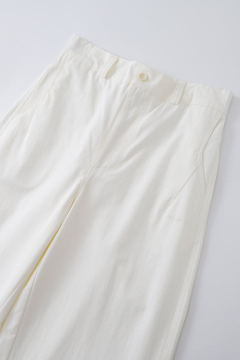 Curve-Leg Tailored Trousers