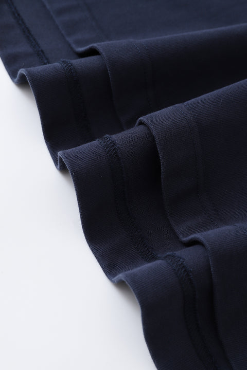Blue London Script Tee