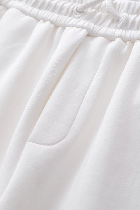 Embossed Logo Pants