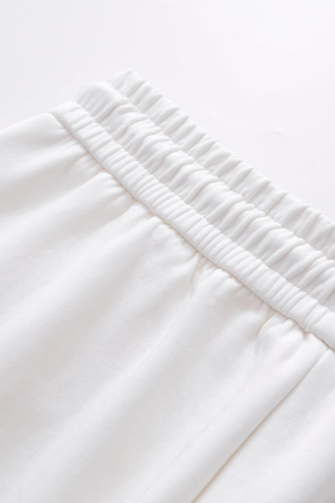 Embossed Logo Pants