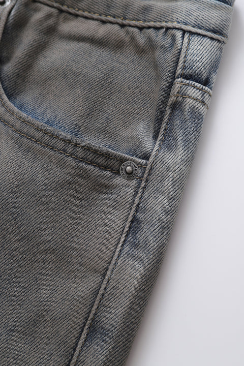 Dark grey Slash Denim Jeans