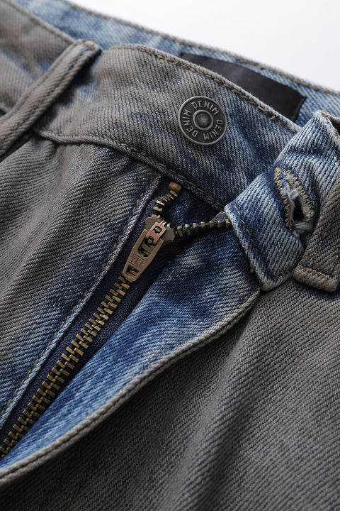 Dark grey Slash Denim Jeans