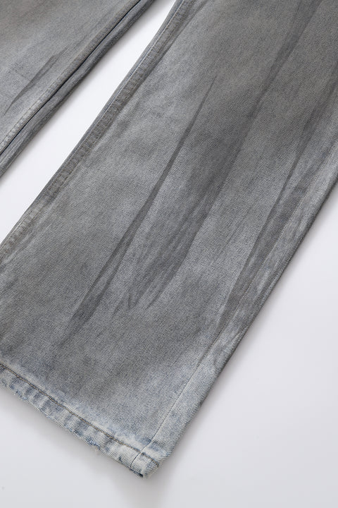 Dark grey Slash Denim Jeans