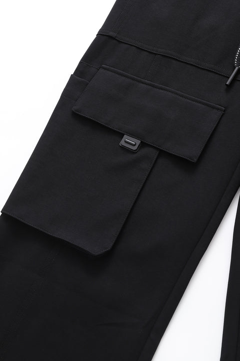 Contrast Stitch Cargo Joggers