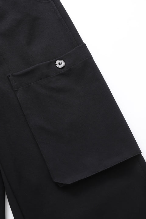 Contrast Stitch Cargo Joggers