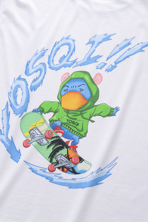 'Skating Mascot' Tee