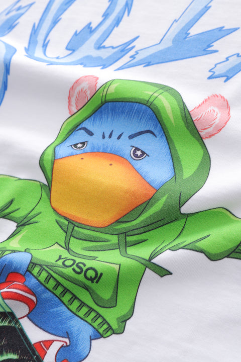 'Skating Mascot' Tee