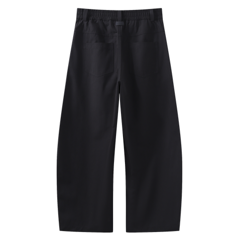 Curve-Leg Tailored Trousers