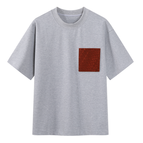 Woven Pocket Tee