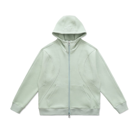 Slogan Zip Hoodie