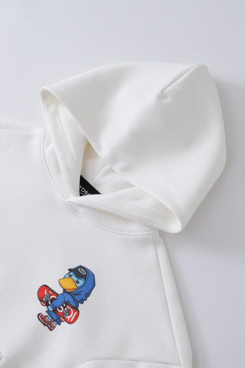Kids Standing Mascot Hoodie