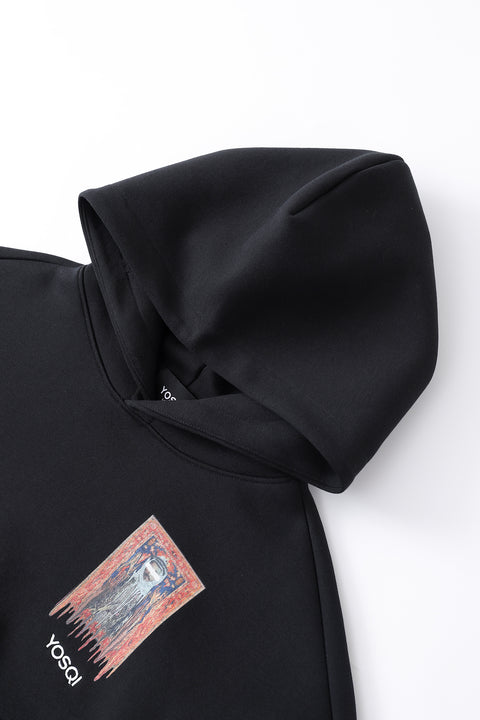 Kids Orange Art Hoodie