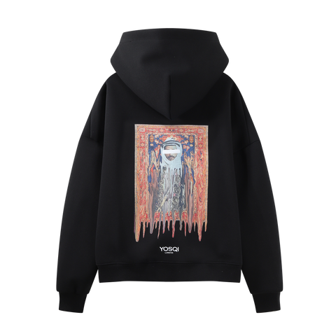 Kids Orange Art Hoodie