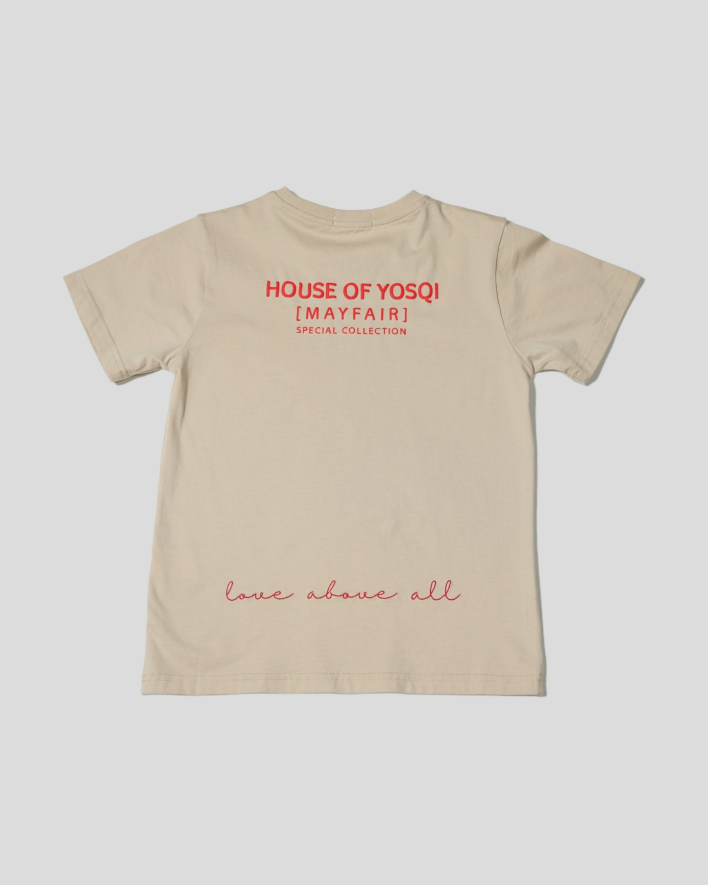 Mayfair Edition Classic Tee (Beige/Red) : KIDS