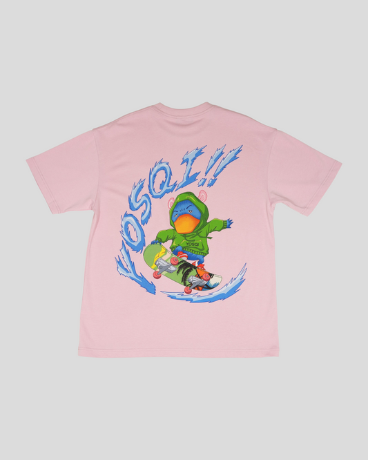 Yosqi Mascot Tee (Pink) : KIDS