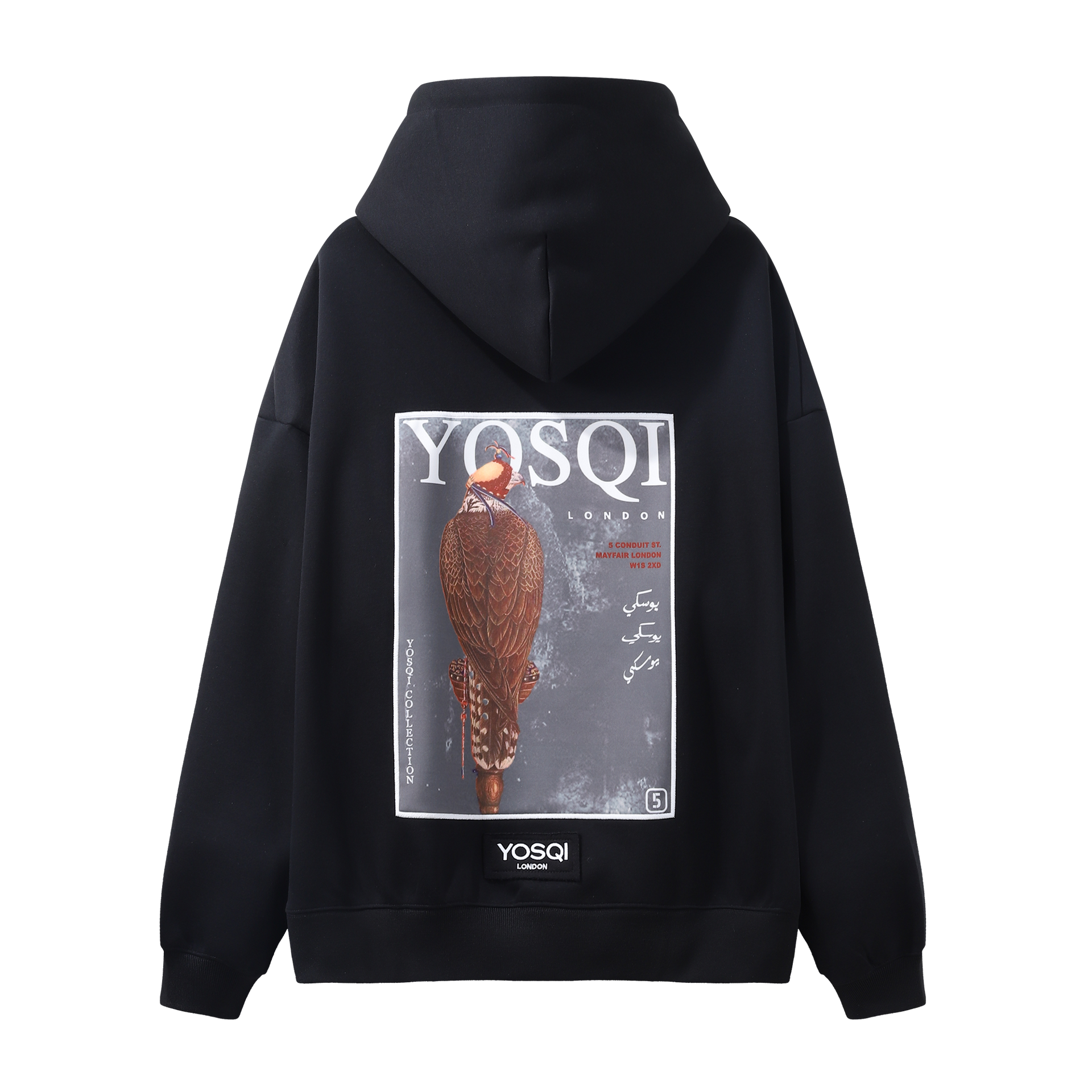 Falcon Oversized Hoodie – YOSQI LONDON