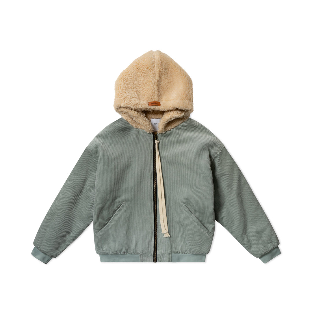 Corduroy Zip Up Jacket