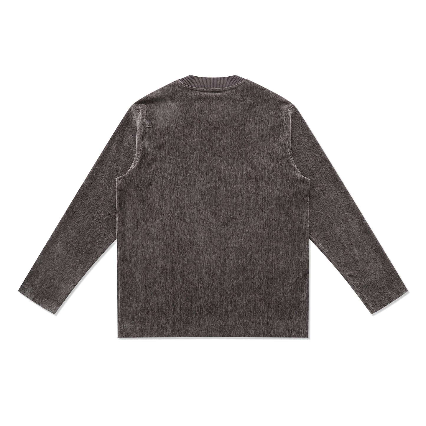 Velvet Sweater(Dark grey)