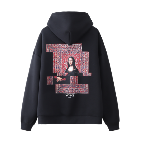 Mona Lisa Oversized  Hoodie