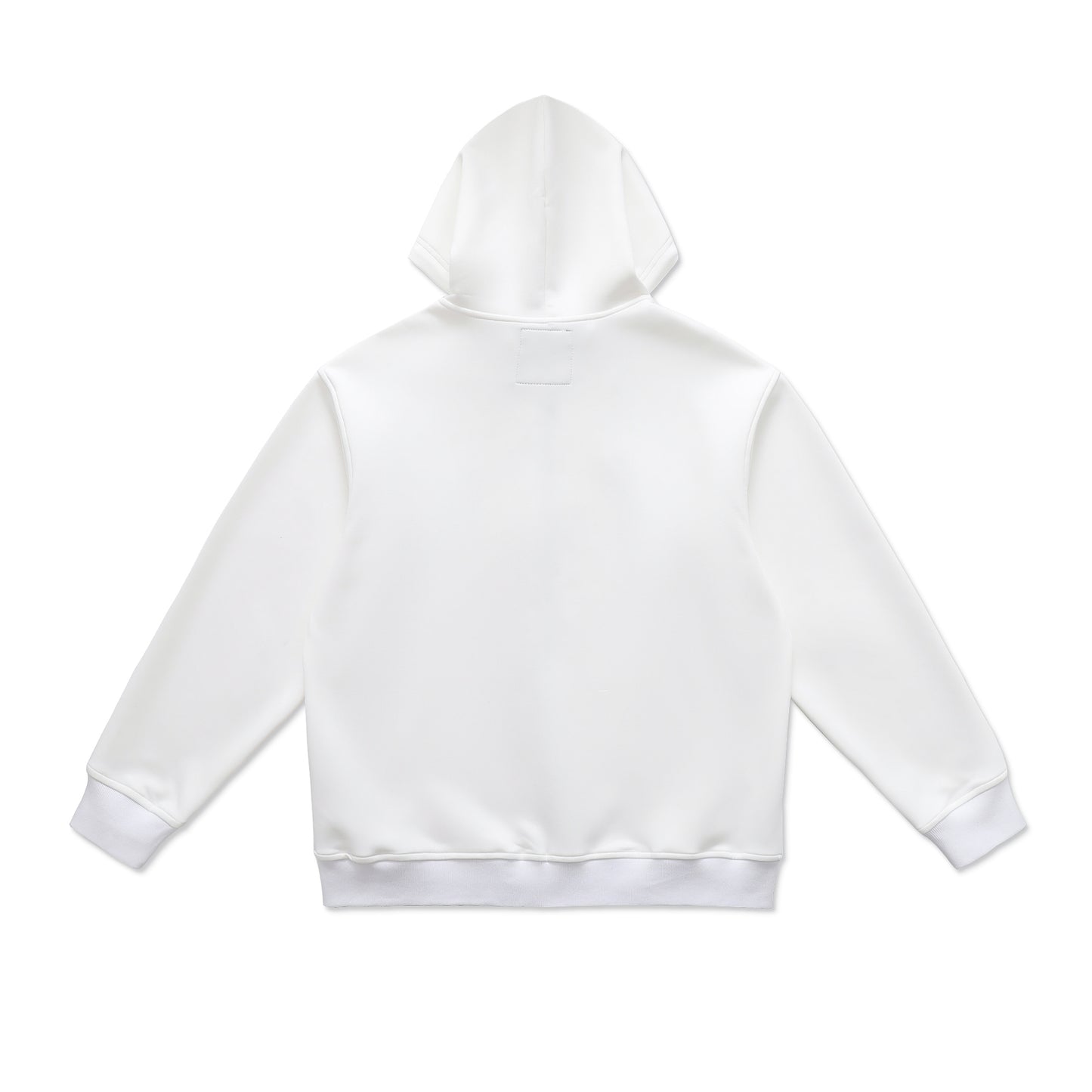 Yosqi London Zipped Hoodie(White)