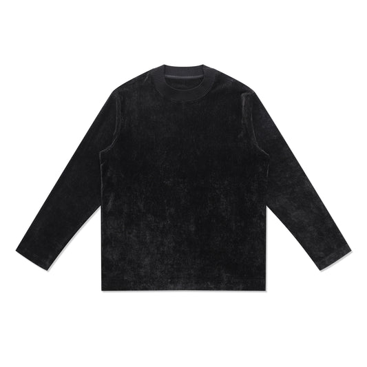 Velvet Sweater(Black)