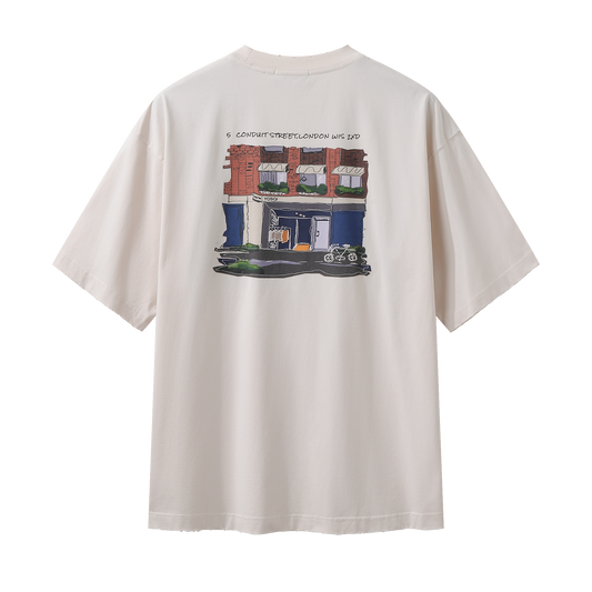 Conduit St. Beige Tee (Limited Edition)