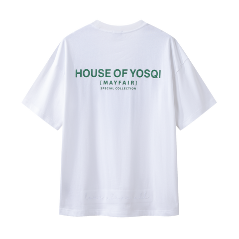 Yosqi Mayfair Rock Print Tee -  Green Edition