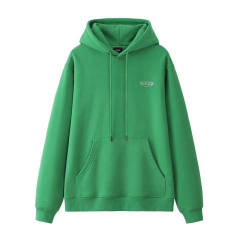 YOSQI Space Regular Fit Hoodie- Green