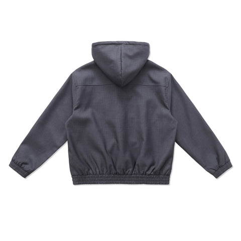 3 Pocket Hooded Zip Jacket