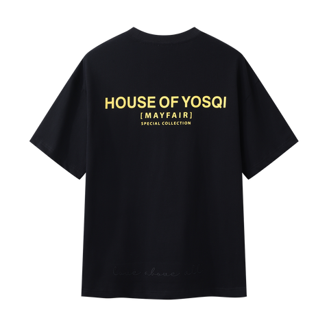 Yosqi Mayfair Rock Print Tee -  Yellow Edition