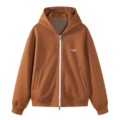 Soft Cotton Zip Hoodie