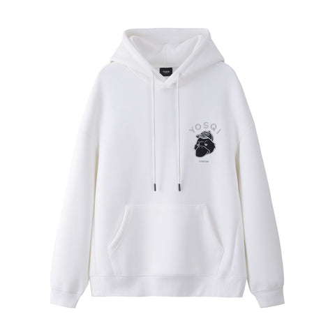 Yosqi Mascot Oversized Hoodie- Green Skateboarder