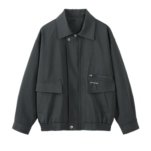 Metallic Logo Jacket